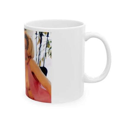 Diane McBain #29 (Vintage Female Icon) White Coffee Mug-Go Mug Yourself