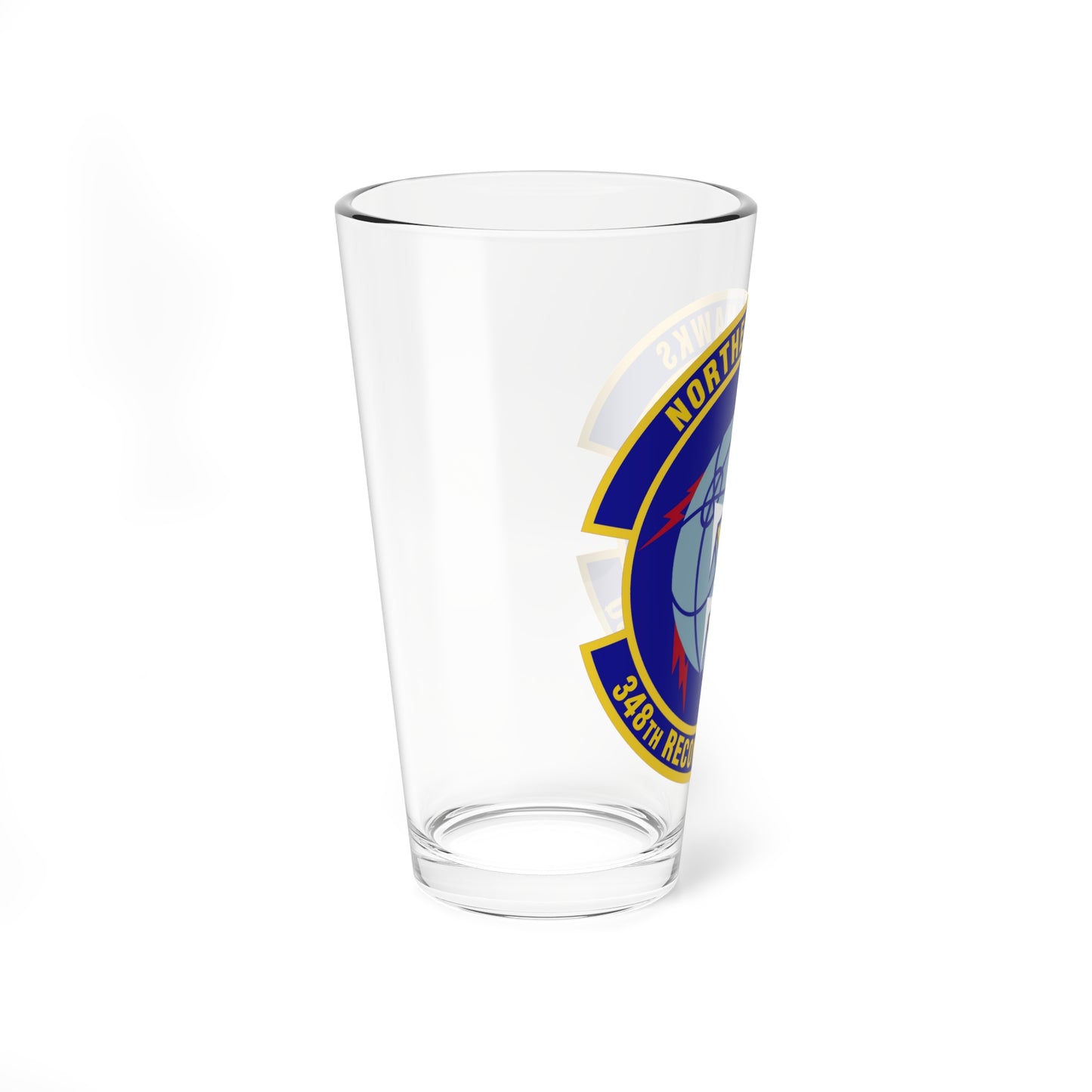 348th Reconnaissance Squadron (U.S. Air Force) Pint Glass 16oz-Go Mug Yourself