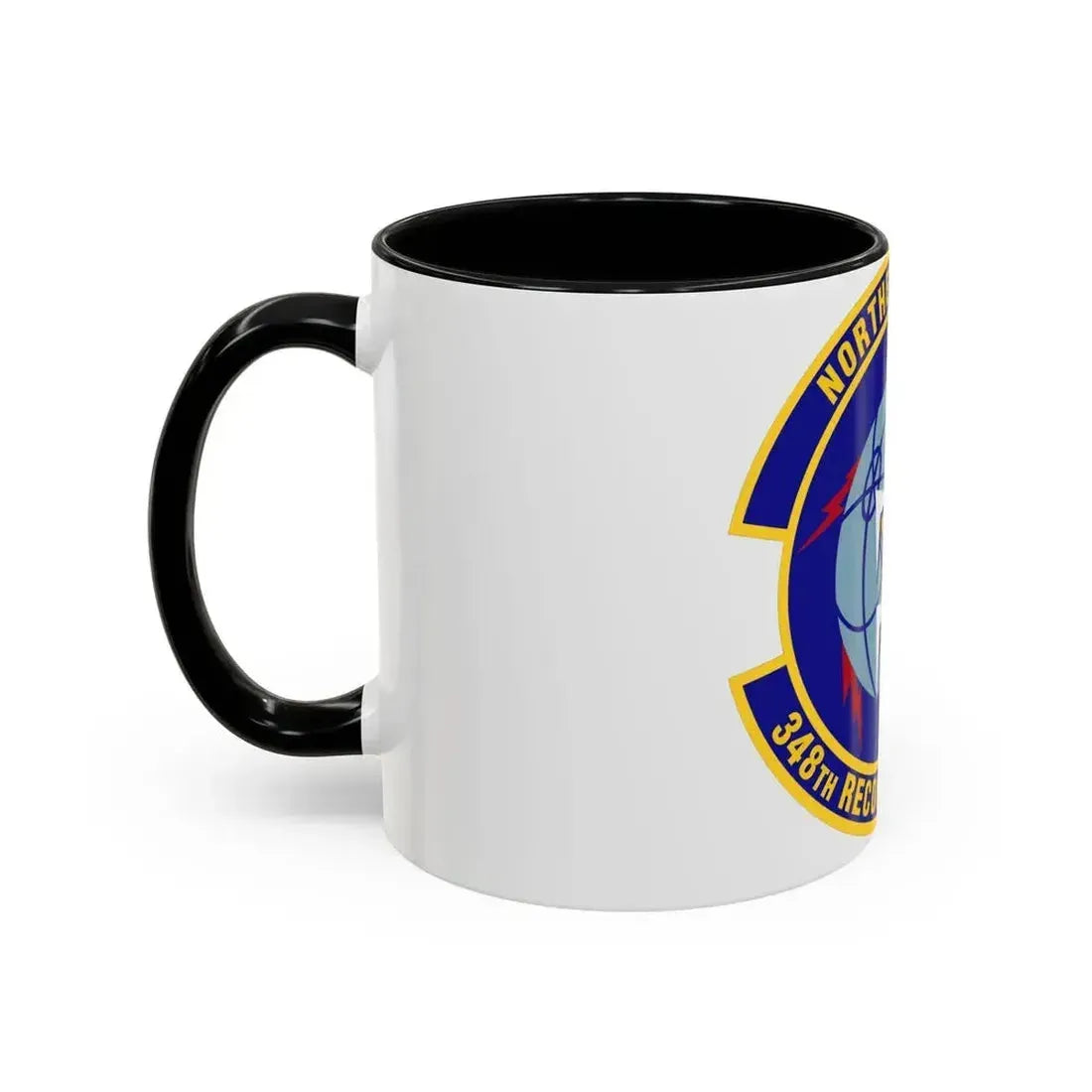 348th Reconnaissance Squadron (U.S. Air Force) Accent Coffee Mug - Go Mug Yourself
