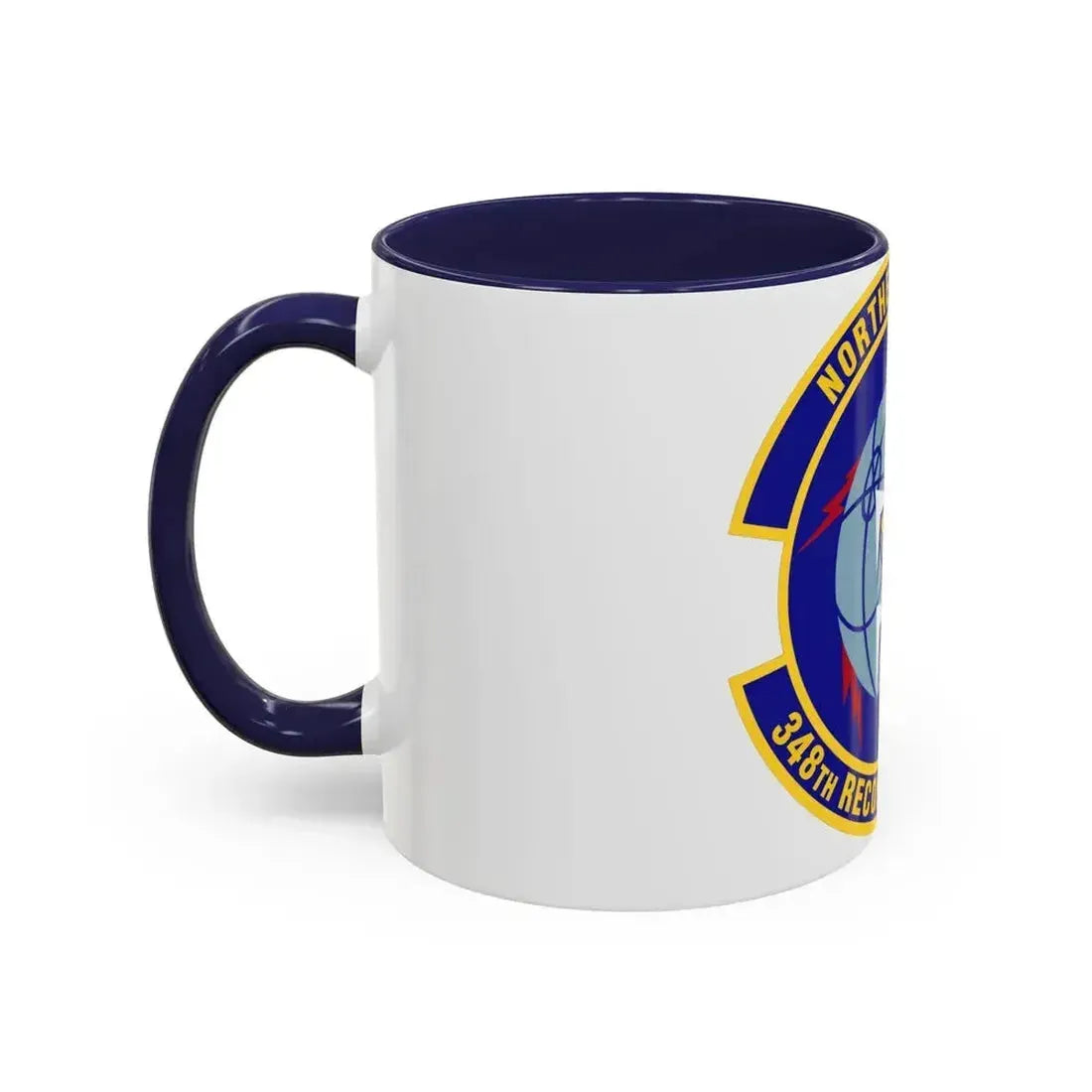 348th Reconnaissance Squadron (U.S. Air Force) Accent Coffee Mug - Go Mug Yourself