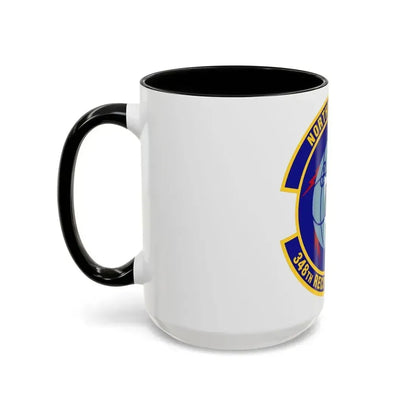 348th Reconnaissance Squadron (U.S. Air Force) Accent Coffee Mug - Go Mug Yourself