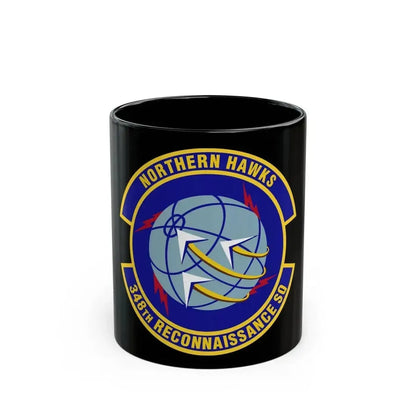 348th Reconnaissance Squadron (U.S. Air Force) Black Coffee Mug 11oz - Go Mug Yourself