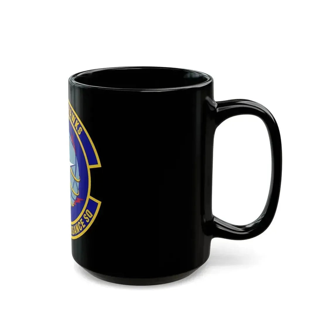 348th Reconnaissance Squadron (U.S. Air Force) Black Coffee Mug - Go Mug Yourself