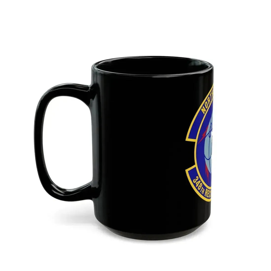 348th Reconnaissance Squadron (U.S. Air Force) Black Coffee Mug - Go Mug Yourself