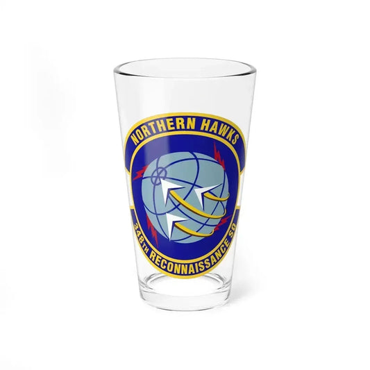 348th Reconnaissance Squadron (U.S. Air Force) Pint Glass 16oz 16oz - Go Mug Yourself