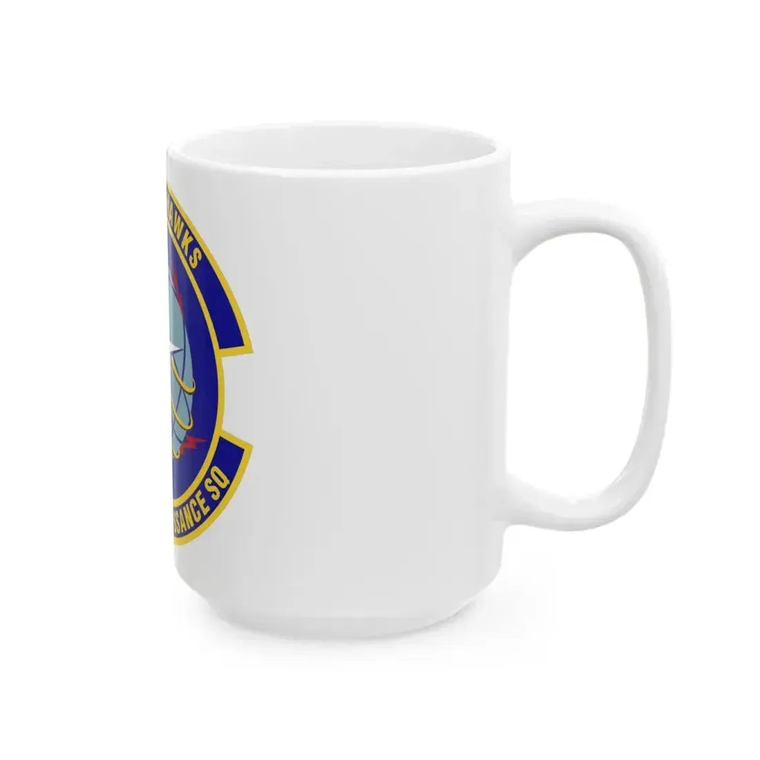 348th Reconnaissance Squadron (U.S. Air Force) White Coffee Mug - Go Mug Yourself