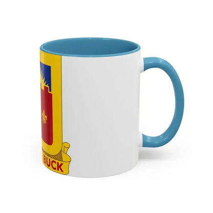 349 Armored Field Artillery Battalion (U.S. Army) Accent Coffee Mug - Go Mug Yourself