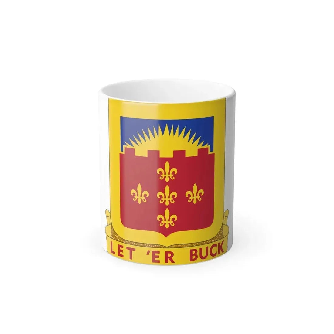 349 Armored Field Artillery Battalion (U.S. Army) Color Changing Coffee Mug 11oz - Go Mug Yourself