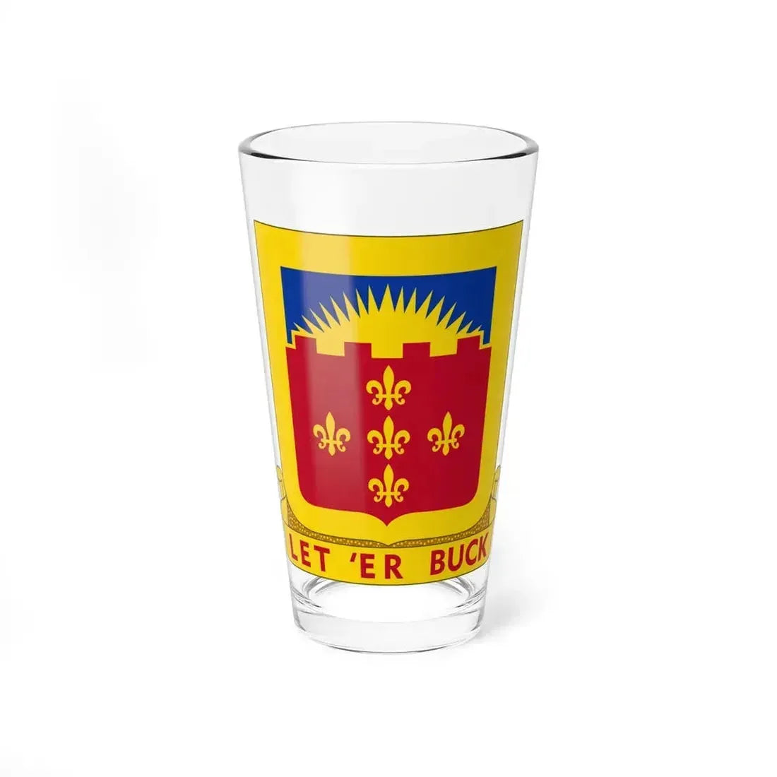 349 Armored Field Artillery Battalion (U.S. Army) Pint Glass 16oz 16oz - Go Mug Yourself
