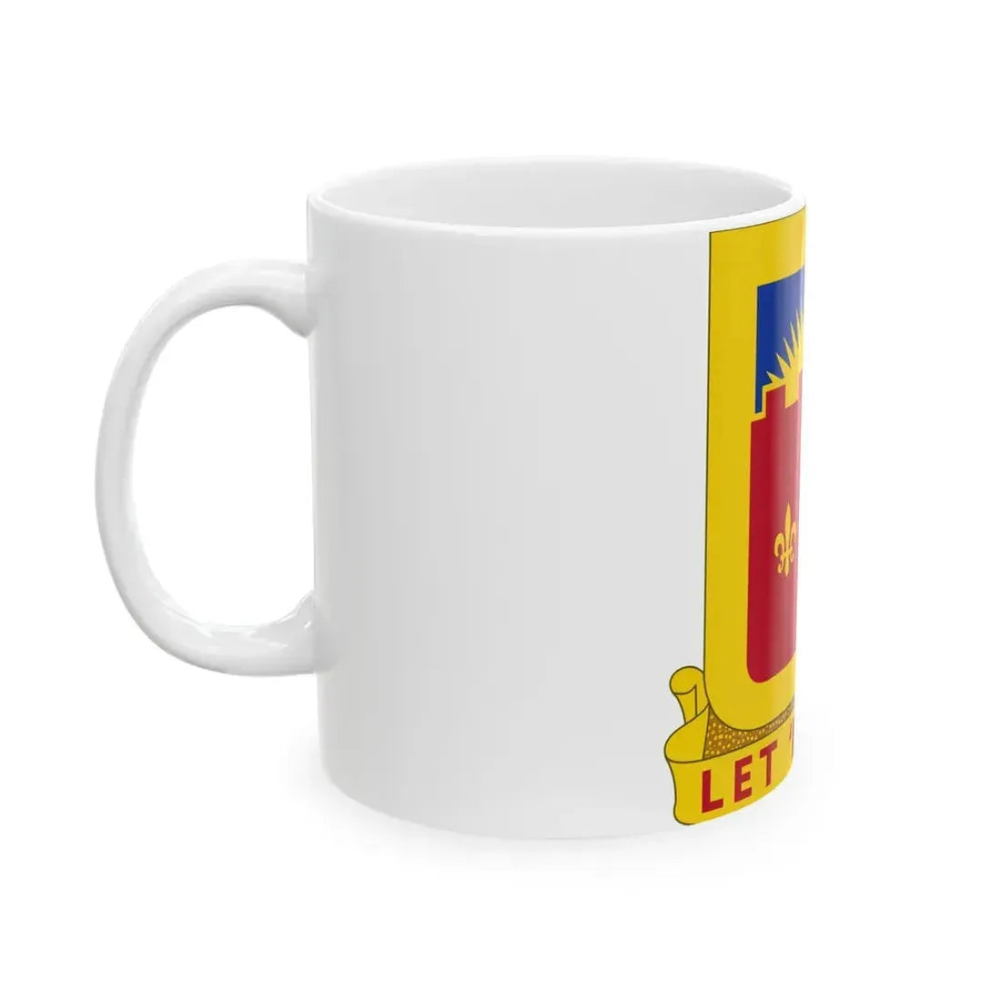 349 Armored Field Artillery Battalion (U.S. Army) White Coffee Mug - Go Mug Yourself
