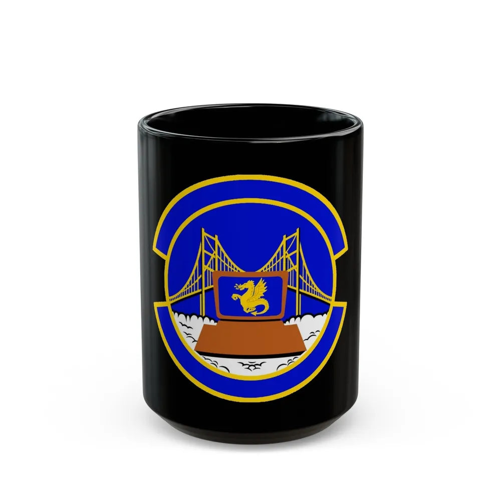 349 Force Support Squadron AFRC (U.S. Air Force) Black Coffee Mug-15oz-Go Mug Yourself