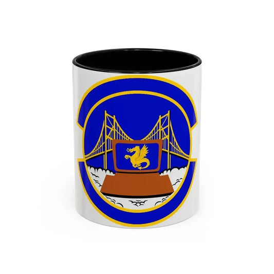 349 Force Support Squadron AFRC (U.S. Air Force) Accent Coffee Mug 11oz Black - Go Mug Yourself
