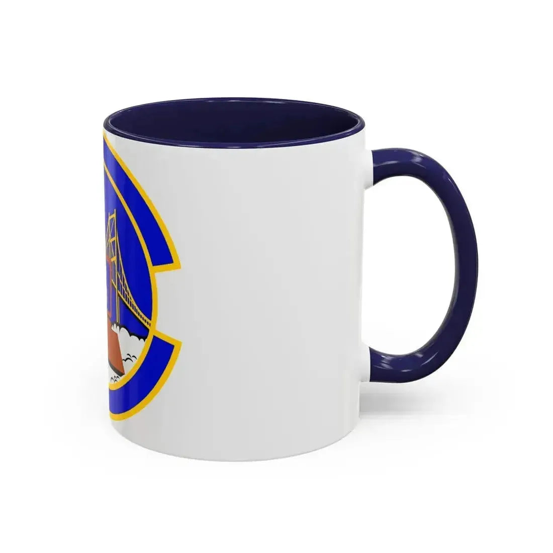 349 Force Support Squadron AFRC (U.S. Air Force) Accent Coffee Mug - Go Mug Yourself