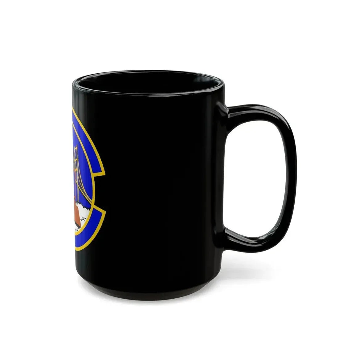 349 Force Support Squadron AFRC (U.S. Air Force) Black Coffee Mug - Go Mug Yourself