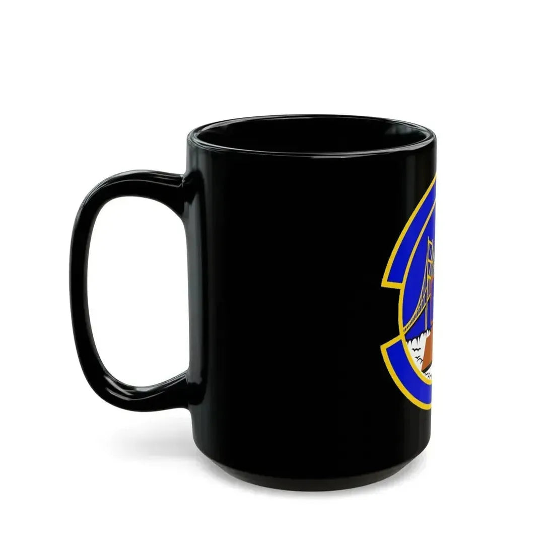 349 Force Support Squadron AFRC (U.S. Air Force) Black Coffee Mug - Go Mug Yourself