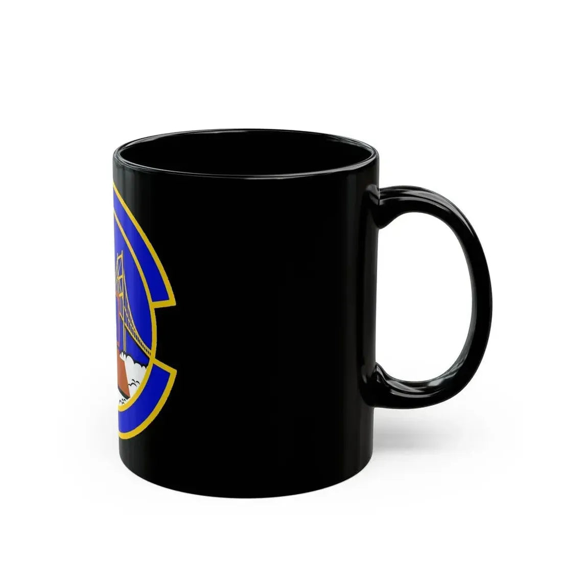 349 Force Support Squadron AFRC (U.S. Air Force) Black Coffee Mug - Go Mug Yourself