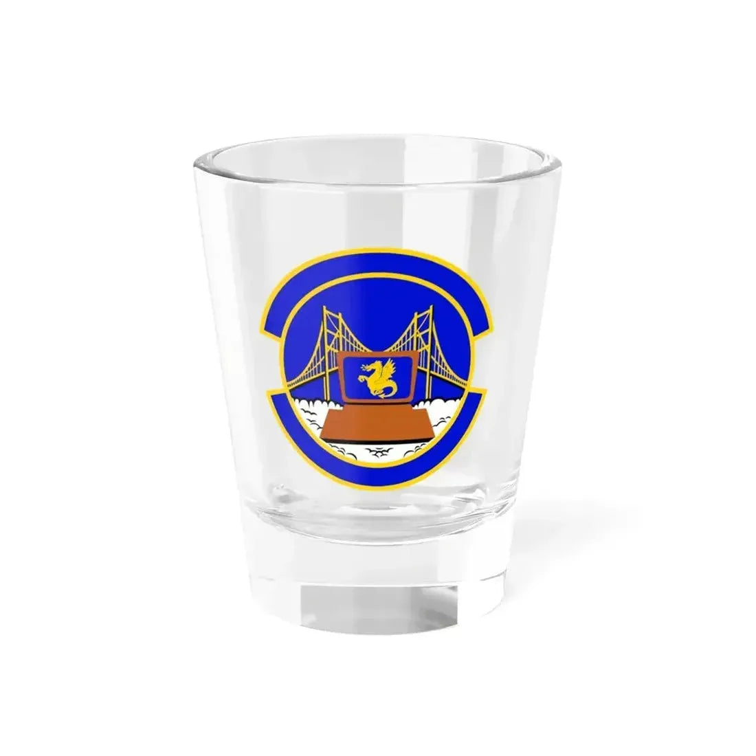 349 Force Support Squadron AFRC (U.S. Air Force) Shot Glass 1.5oz 1.5oz - Go Mug Yourself
