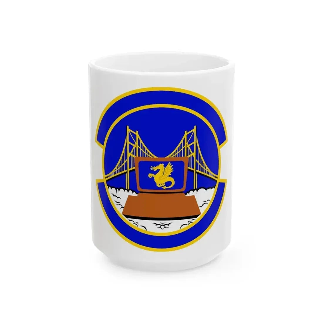 349 Force Support Squadron AFRC (U.S. Air Force) White Coffee Mug 15oz - Go Mug Yourself