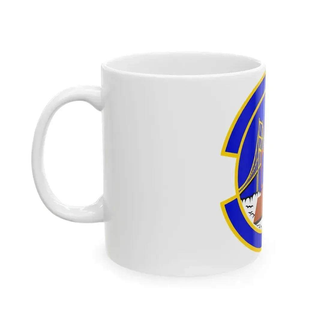 349 Force Support Squadron AFRC (U.S. Air Force) White Coffee Mug - Go Mug Yourself