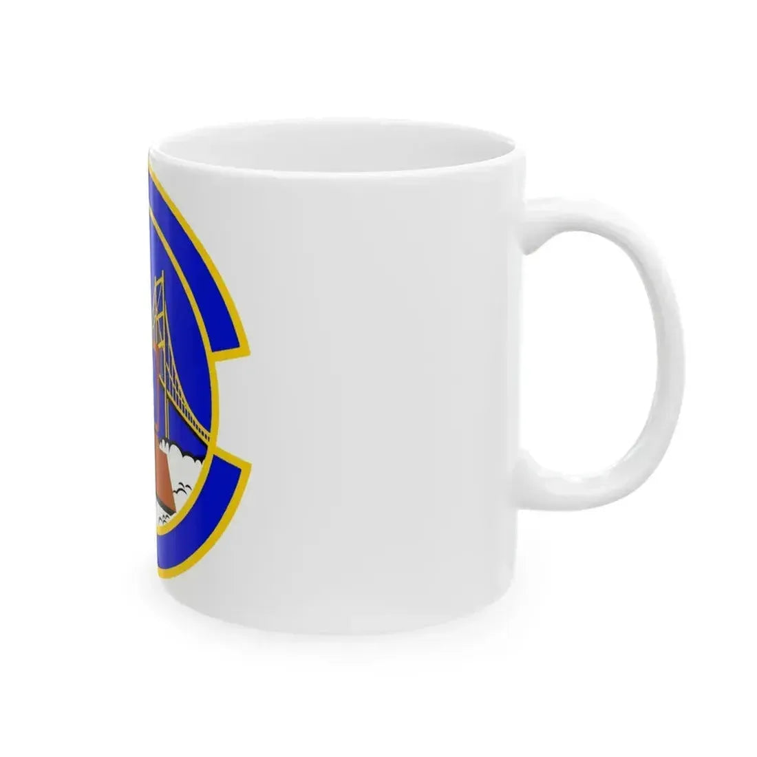349 Force Support Squadron AFRC (U.S. Air Force) White Coffee Mug - Go Mug Yourself