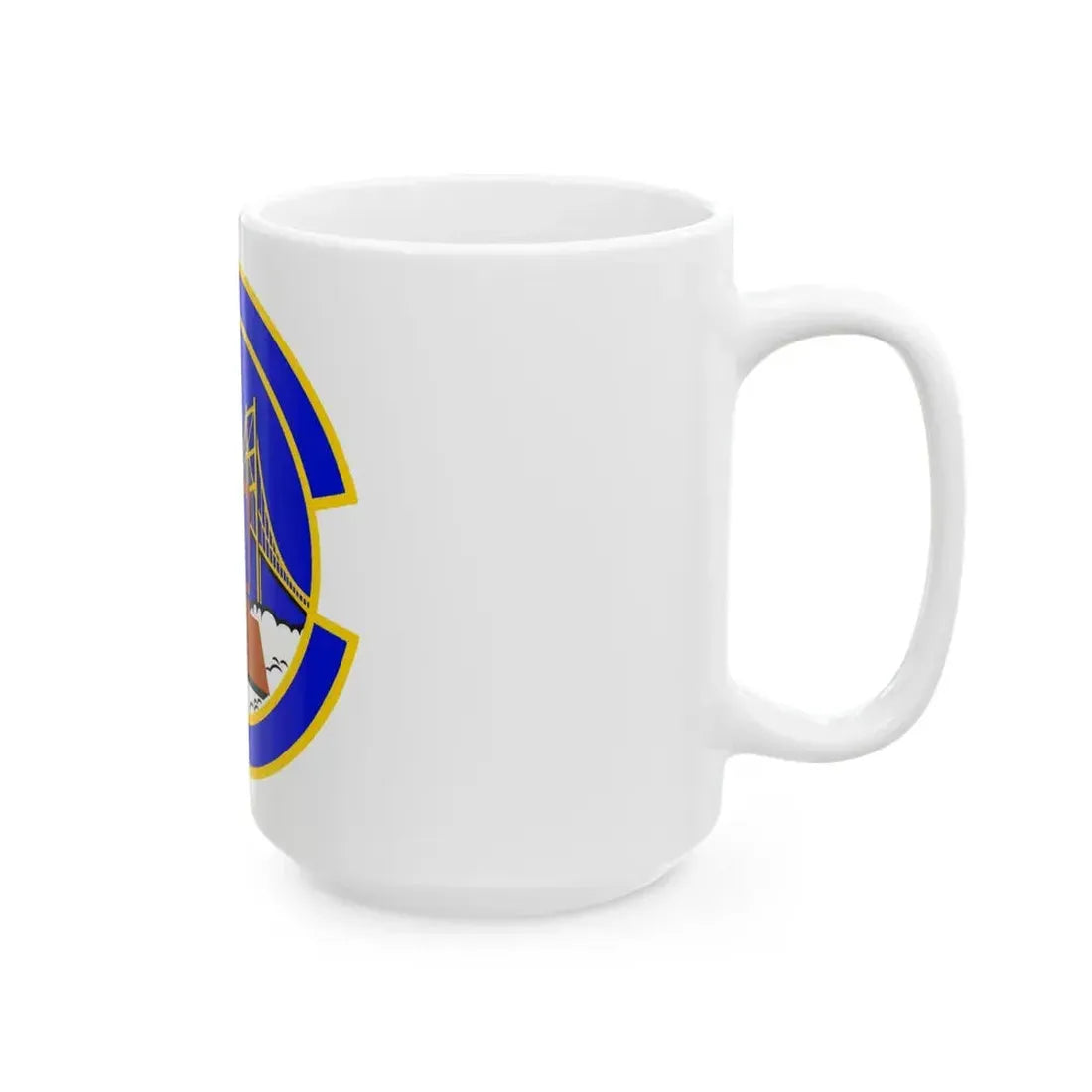 349 Force Support Squadron AFRC (U.S. Air Force) White Coffee Mug - Go Mug Yourself