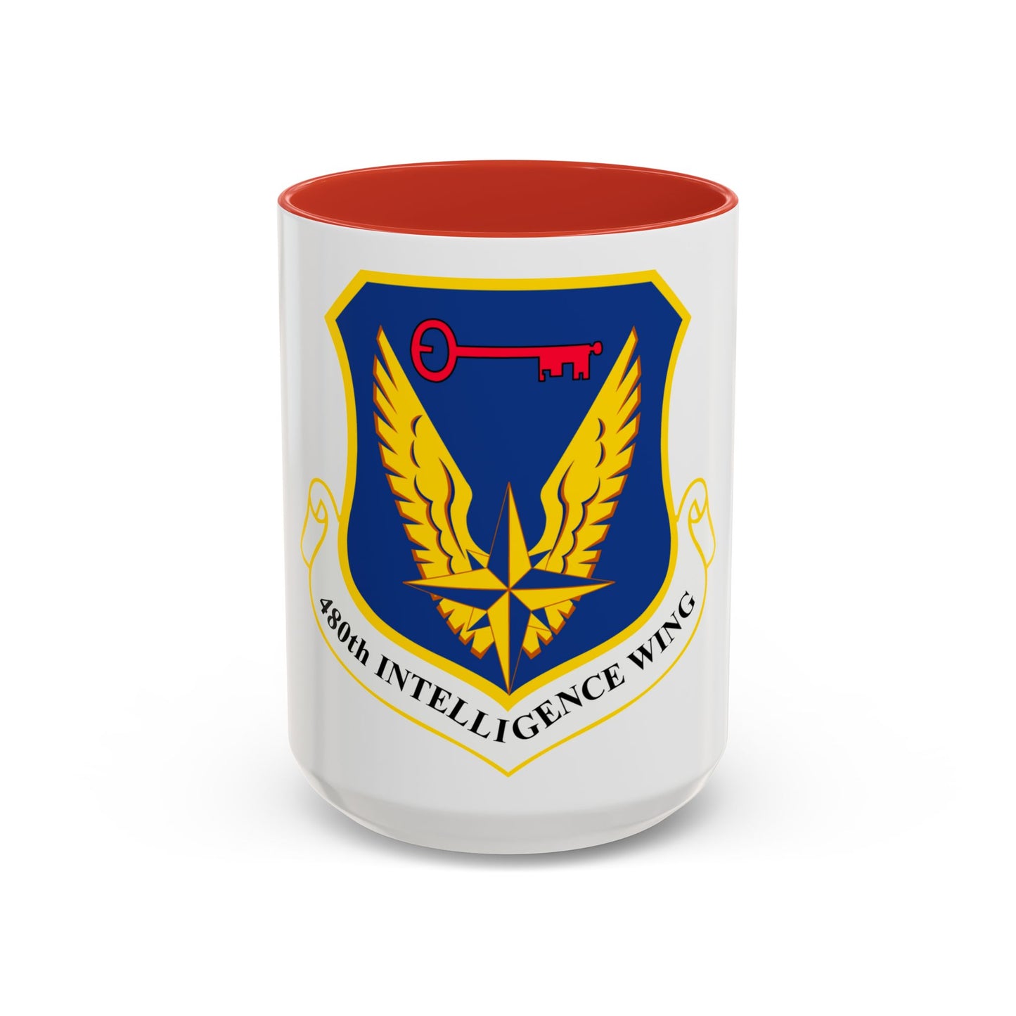 480th Intelligence Wing (U.S. Air Force) Accent Coffee Mug