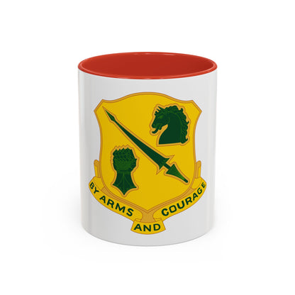 134 Tank Battalion (U.S. Army) Accent Coffee Mug