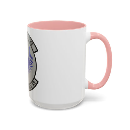 25 Intelligence Squadron AFISRA (U.S. Air Force) Accent Coffee Mug
