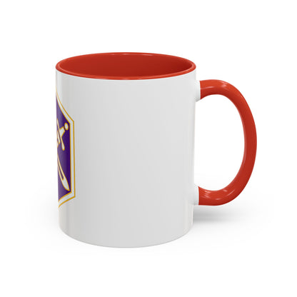 85 Civil Affairs Brigade 2 (U.S. Army) Accent Coffee Mug