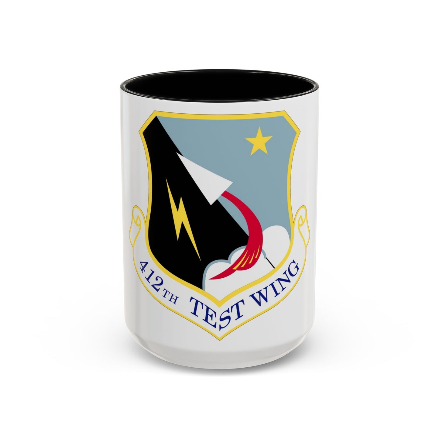 412th Test Wing (U.S. Air Force) Accent Coffee Mug