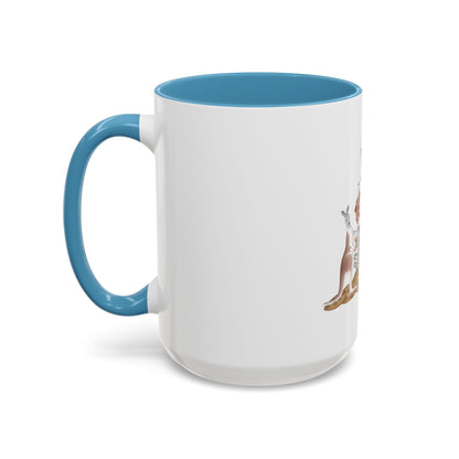 Coat of arms of the Northern Territory - Accent Coffee Mug