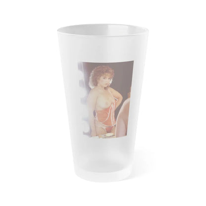 Linda Blair #235 - Partially Topless (Vintage Female Icon) Frosted Pint 16oz-16oz-Frosted-Go Mug Yourself