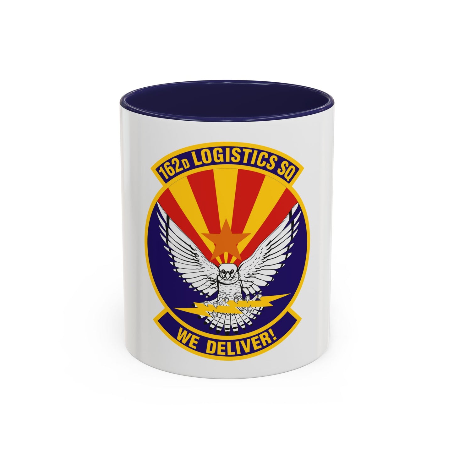162d Logistics Squadron (U.S. Air Force) Accent Coffee Mug