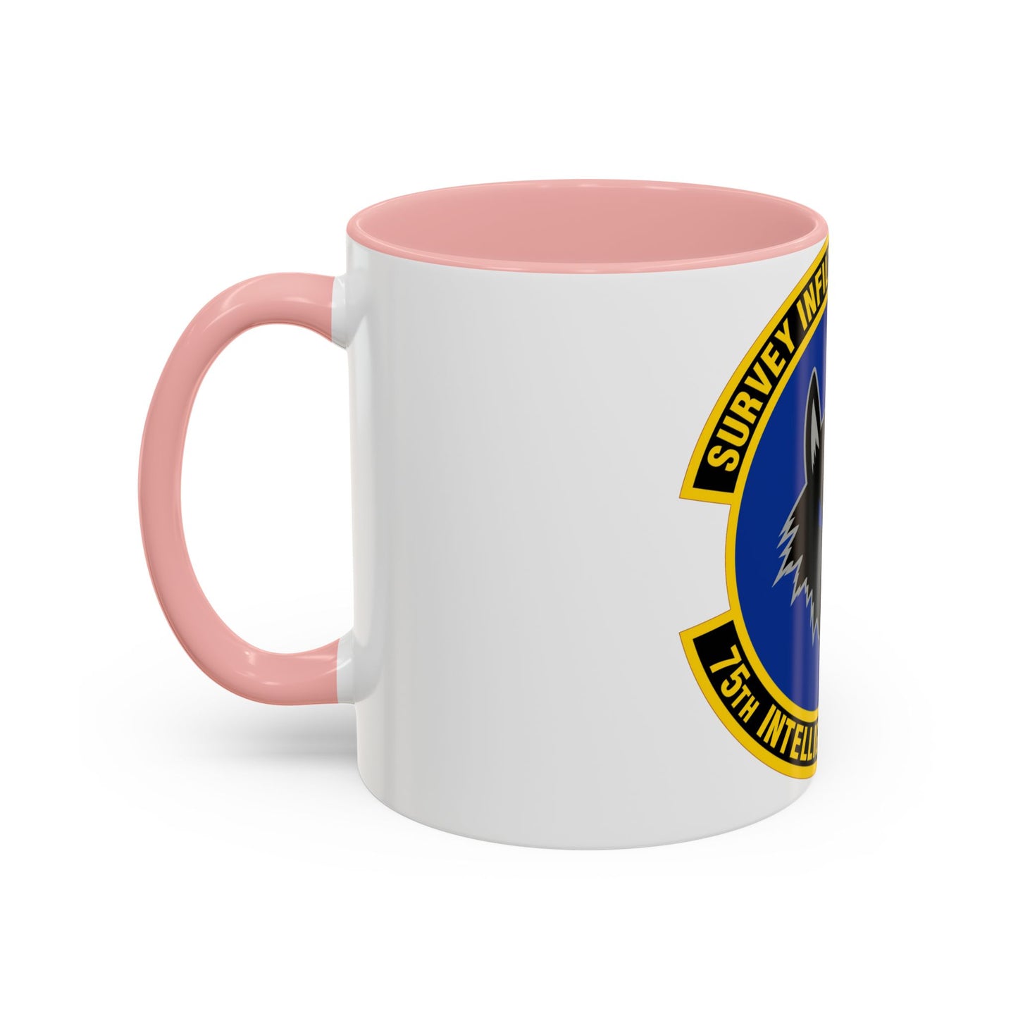 75 Intelligence Squadron ACC (U.S. Air Force) Accent Coffee Mug