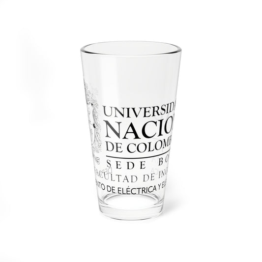 UNAL Aplicación Dep Elect (Colombia) (Coat of Arms) Pint Glass 16oz