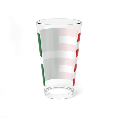 Flag of Ujvidek 1941 (Hungary) Pint Glass 16oz