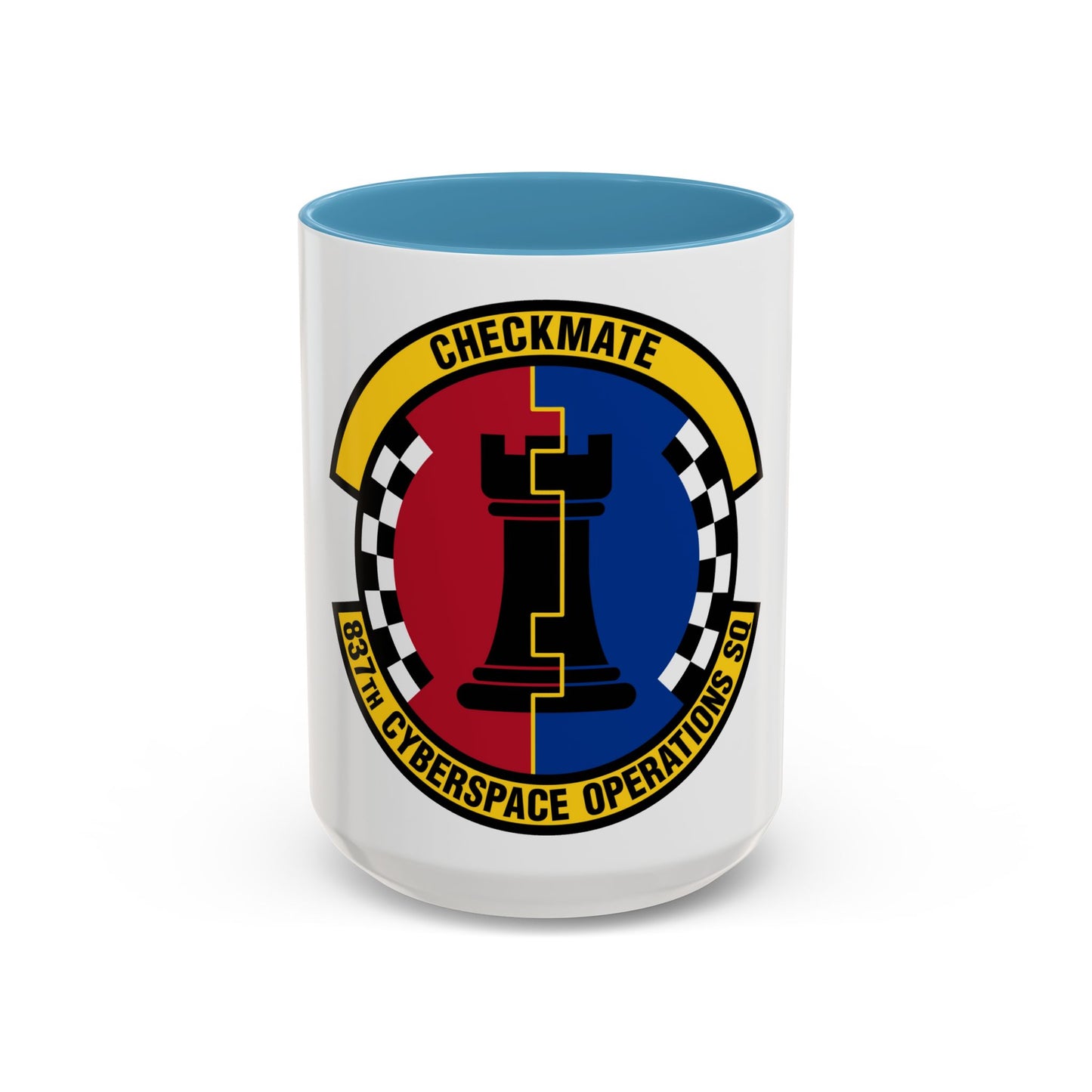 837 Cyberspace Operations Squadron ACC (U.S. Air Force) Accent Coffee Mug