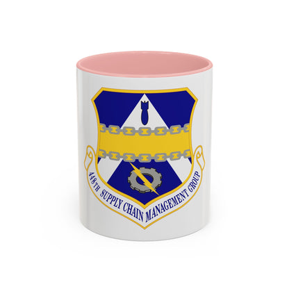 448th Supply Chain Management Group (U.S. Air Force) Accent Coffee Mug