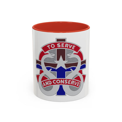 18 Field Hospital (U.S. Army) Accent Coffee Mug
