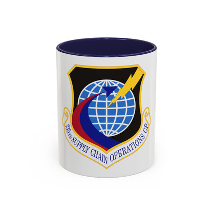735th Supply Chain Operations Group (U.S. Air Force) Accent Coffee Mug