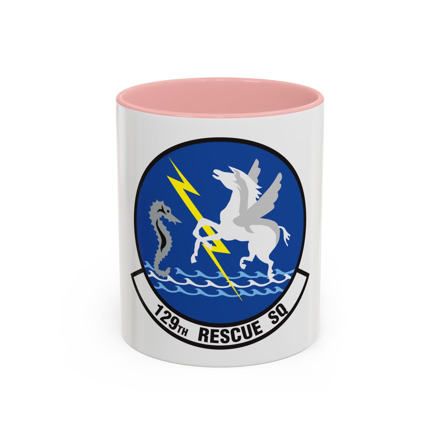 129 Rescue Squadron (U.S. Air Force) Accent Coffee Mug