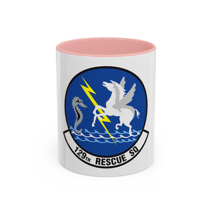 129 Rescue Squadron (U.S. Air Force) Accent Coffee Mug