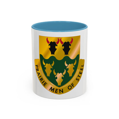 195 Armor Regiment (U.S. Army) Accent Coffee Mug