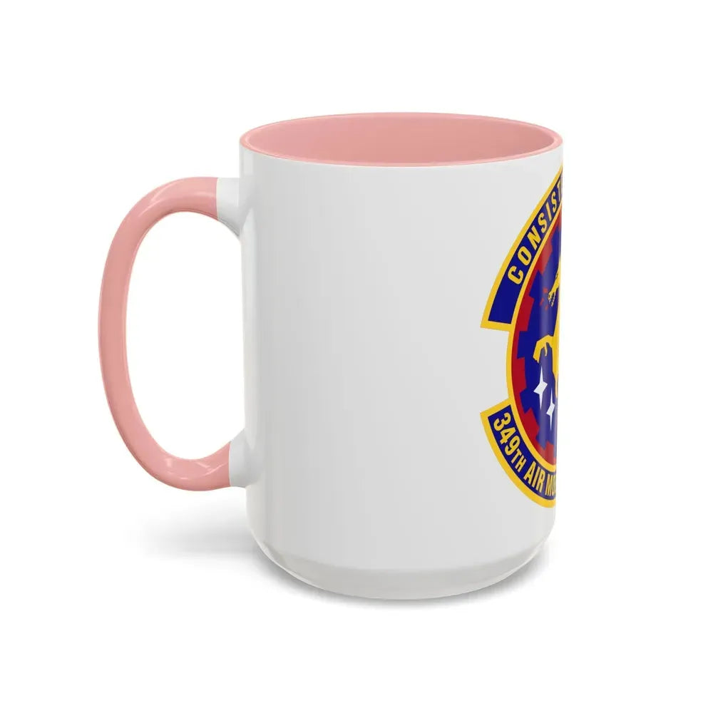 349th Air Mobility Operations Flight (U.S. Air Force) Accent Coffee Mug - Go Mug Yourself