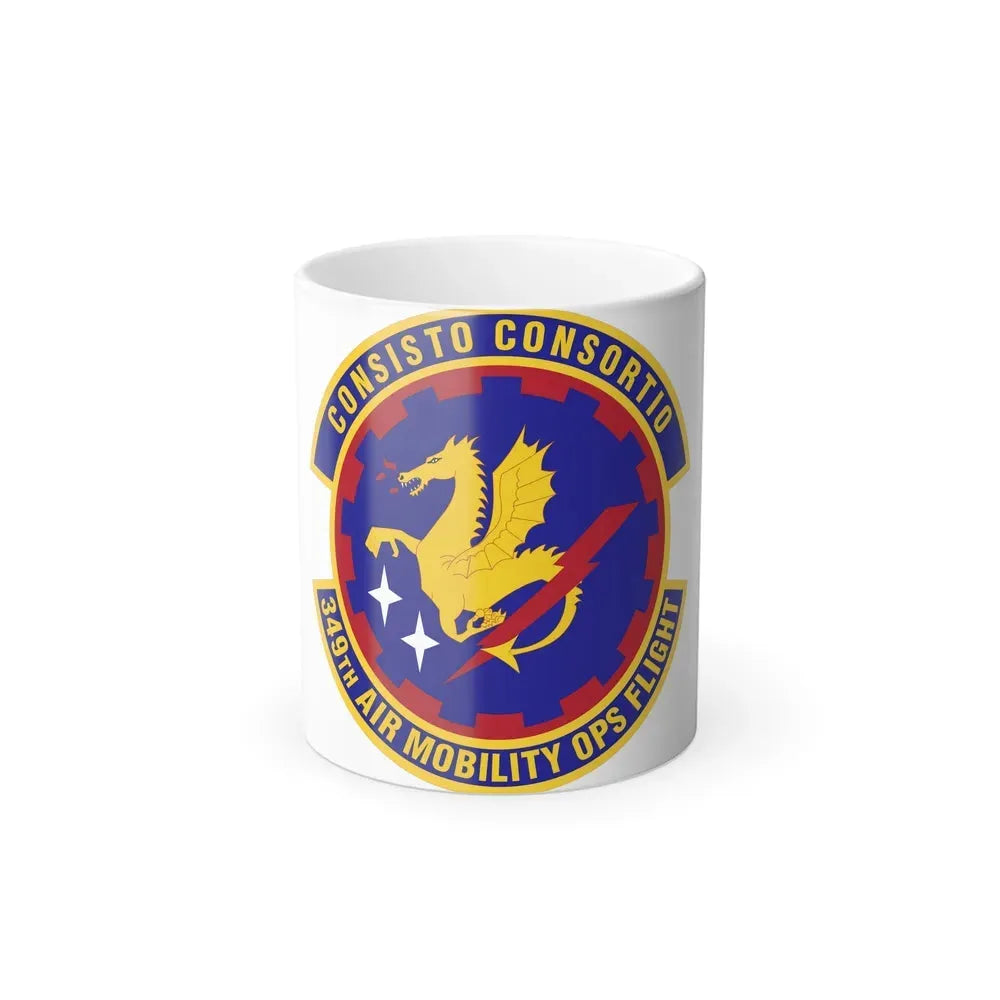 349th Air Mobility Operations Flight (U.S. Air Force) Color Changing Coffee Mug 11oz - Go Mug Yourself