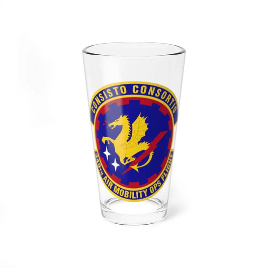 349th Air Mobility Operations Flight (U.S. Air Force) Pint Glass 16oz 16oz - Go Mug Yourself