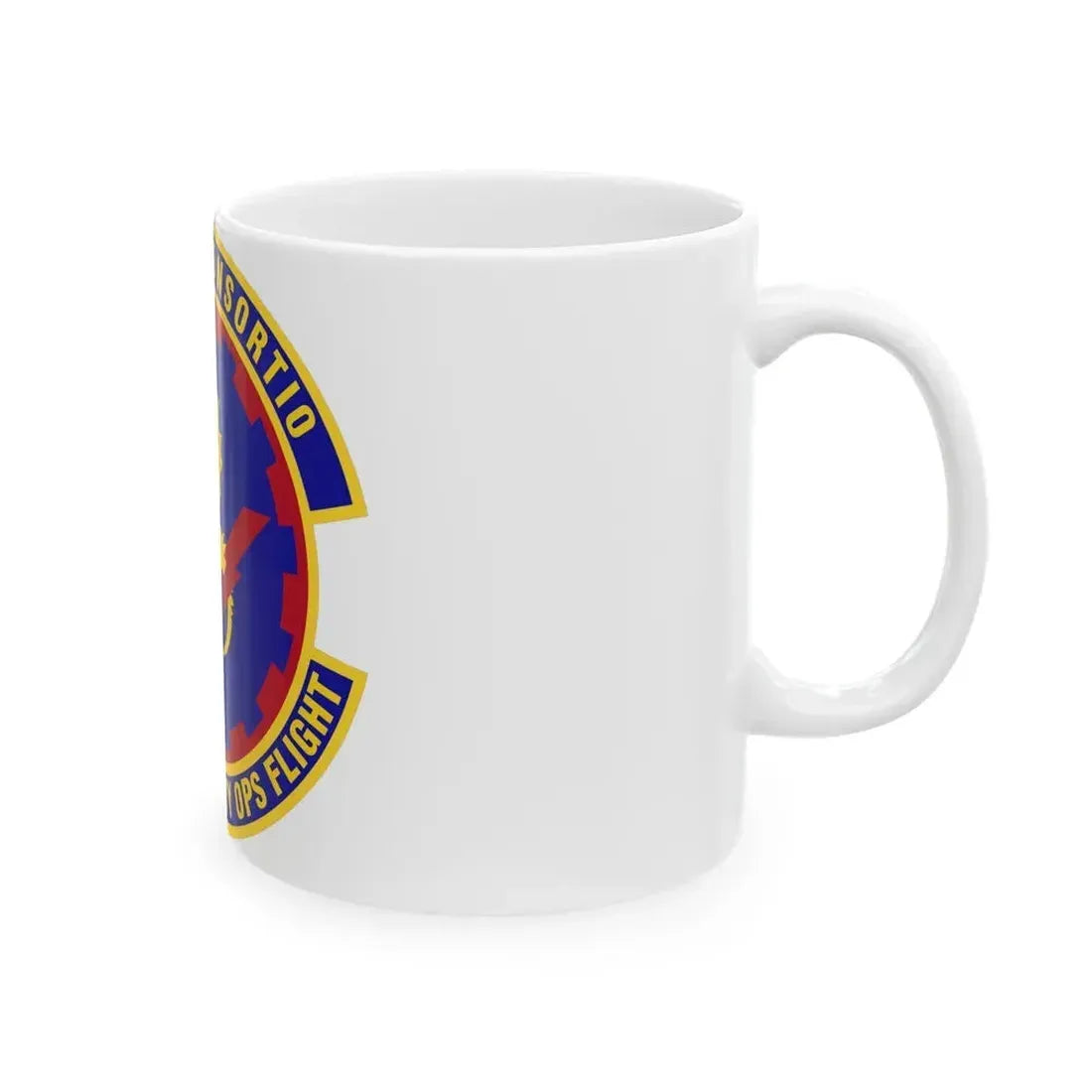 349th Air Mobility Operations Flight (U.S. Air Force) White Coffee Mug - Go Mug Yourself