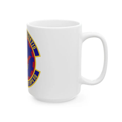 349th Air Mobility Operations Squadron (U.S. Air Force) White Coffee Mug-Go Mug Yourself