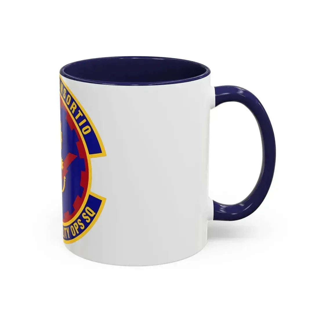 349th Air Mobility Operations Squadron (U.S. Air Force) Accent Coffee Mug - Go Mug Yourself