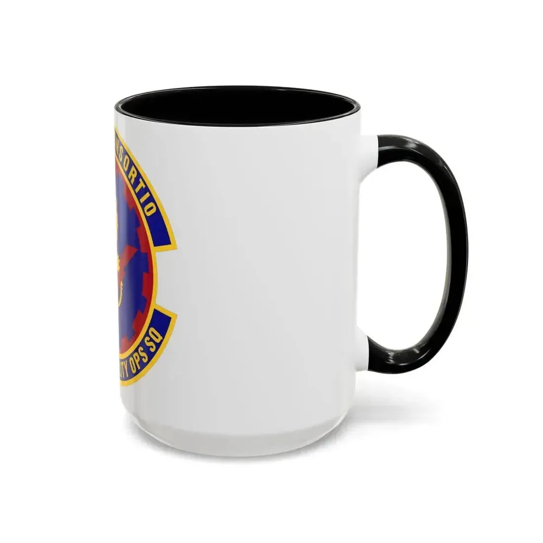 349th Air Mobility Operations Squadron (U.S. Air Force) Accent Coffee Mug - Go Mug Yourself